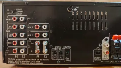 Amplificador estéreo Technics SU-X120 - miniatura 4