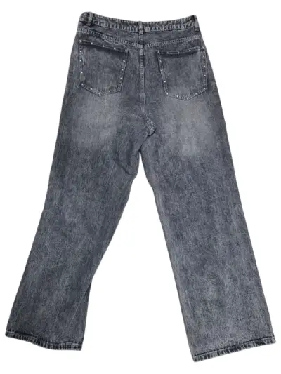 Jeans tiro alto rectos mujer - miniatura 3