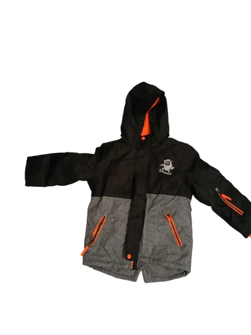 Chaqueta impermeable para niños con capucha