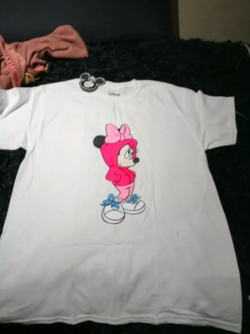 Polera Disney Minnie Mouse blanca - 1