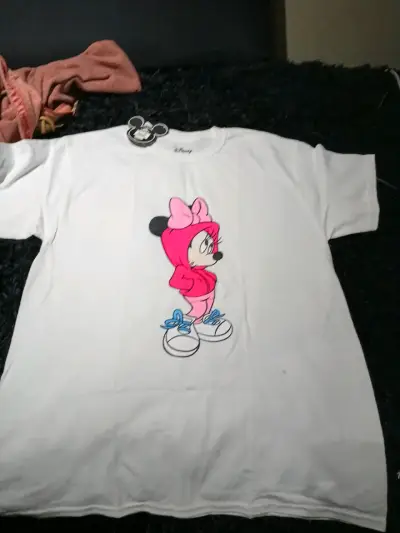 Polera Disney Minnie Mouse blanca - miniatura 1