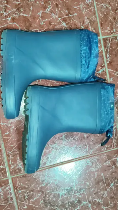 Botas de lluvia azules para niños Bubblegummers - miniatura 3