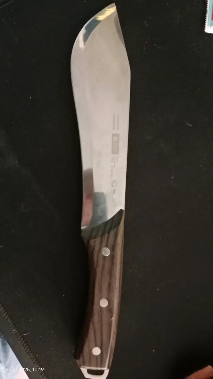 Cuchillo de cocina con mango de madera - 2