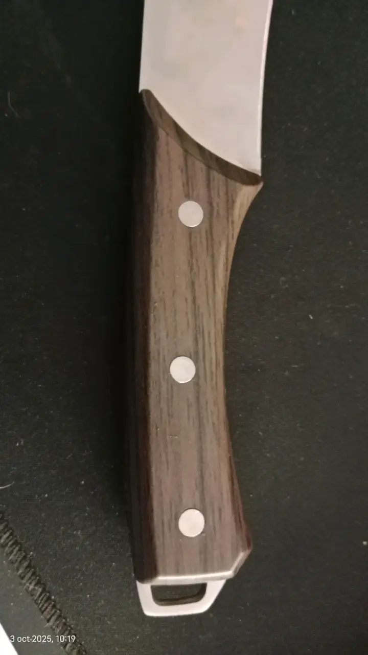 Cuchillo de cocina con mango de madera - 4