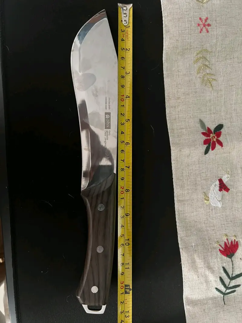 Cuchillo de cocina con mango de madera - 5