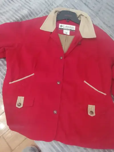 Chaqueta roja Columbia - miniatura 1
