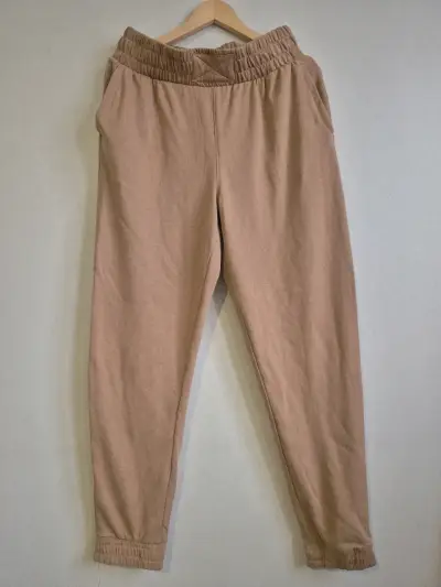 Pantalones jogger beige Hurley para mujer - miniatura 2