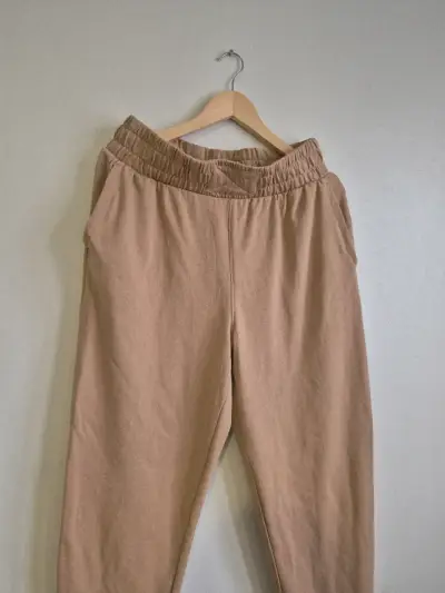 Pantalones jogger beige Hurley para mujer - miniatura 3