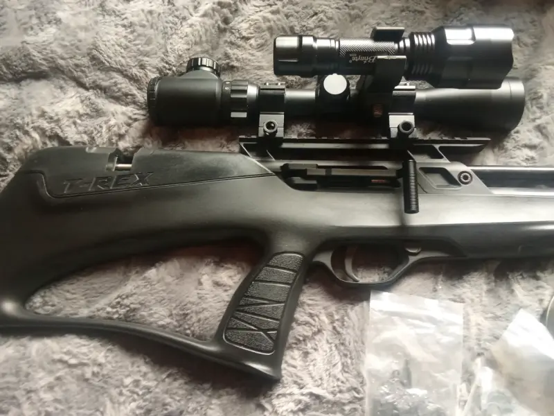 Rifle de aire comprimido con mira telescópica - 6
