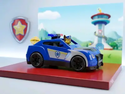 Auto de juguete Patrulla Canina con figura - miniatura 1