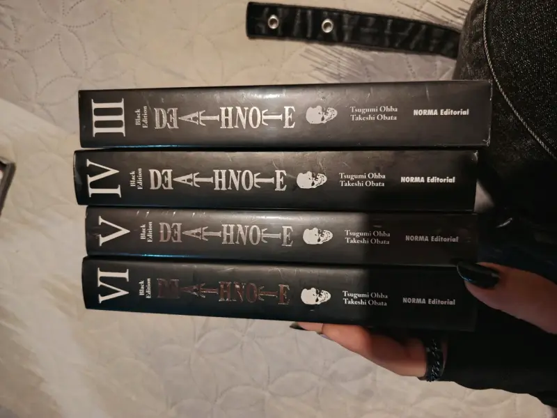 Mangas Death Note Black Edition y Ten Count - 2