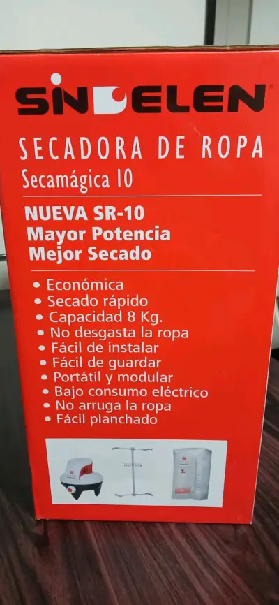 Secadora de Ropa Sindelen SR-10 Eco Fast 8 Kilos - miniatura 3