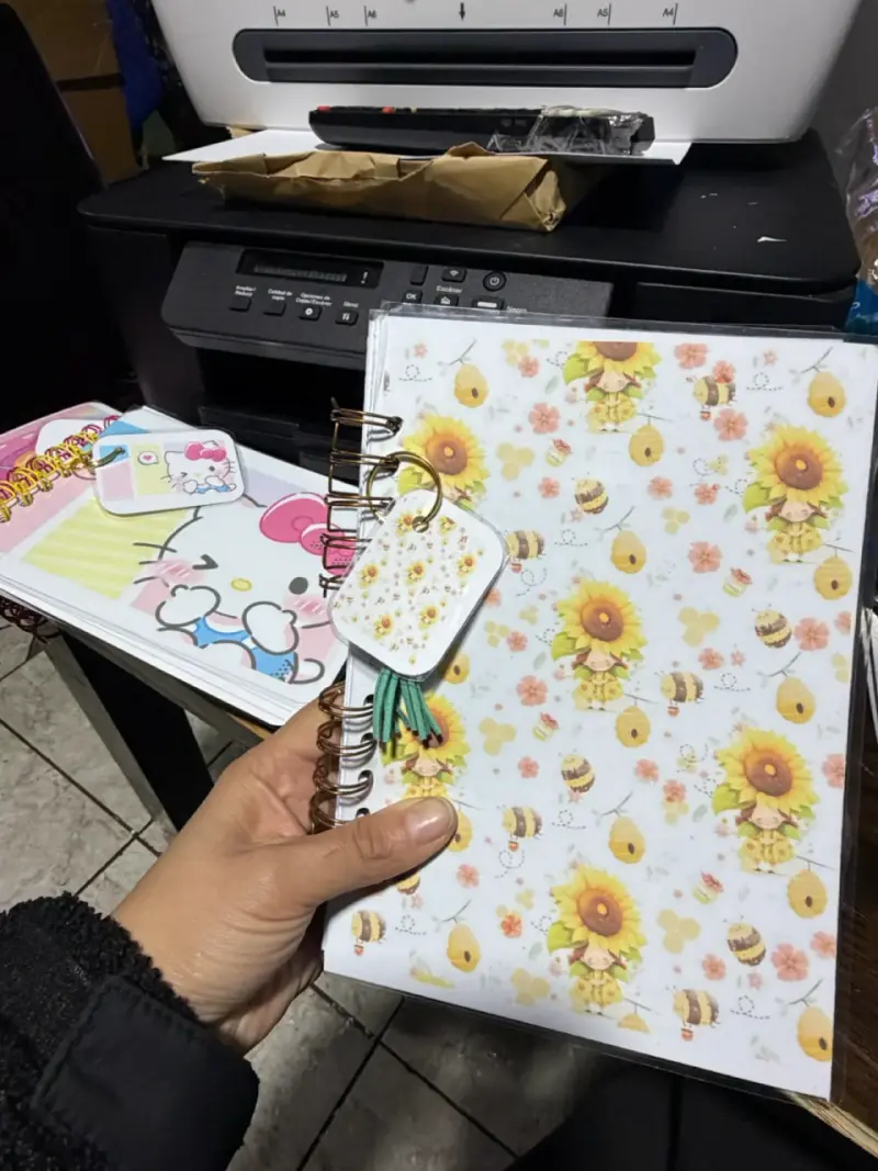 Cuadernos espiral con diseños variados - 5