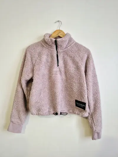 Polar de mujer Calvin Klein rosa claro - miniatura 3