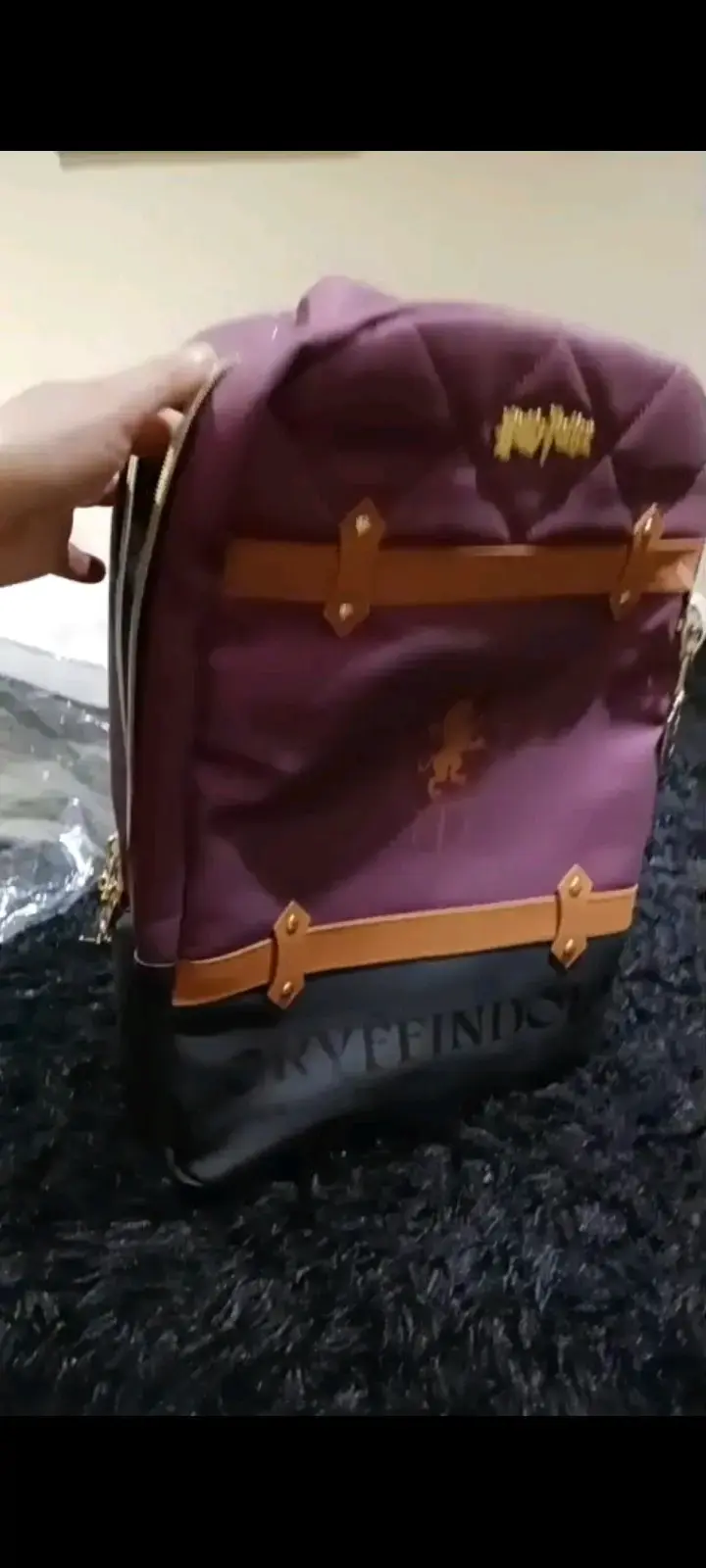 Mochila Harry Potter Gryffindor Juvenil Edición Limitada - 2