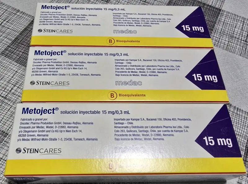 Solución inyectable Metoject 15 mg 0.3 mL - 1
