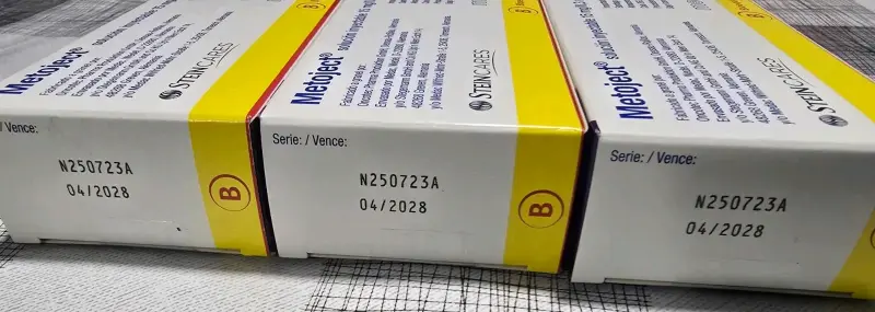 Solución inyectable Metoject 15 mg 0.3 mL - 2