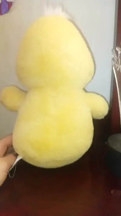 Peluche de pato amarillo suave y tierno - miniatura 3