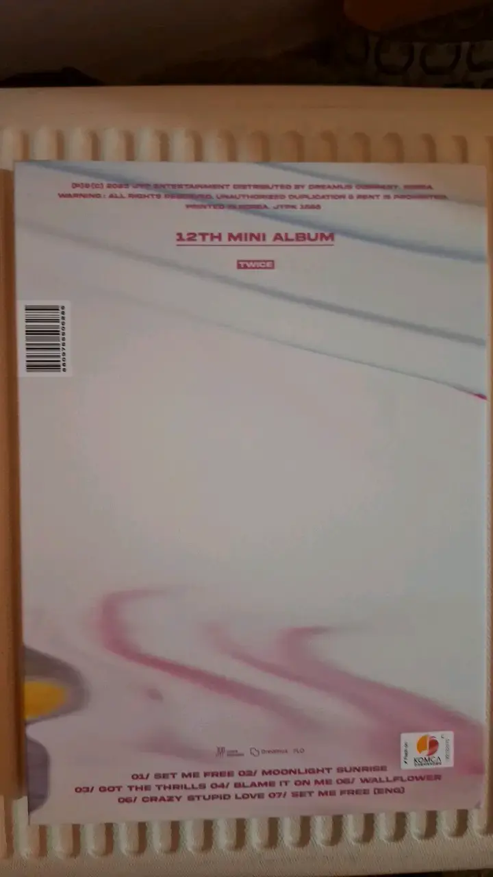 Álbum Ready To Be de TWICE 12th Mini Album - 2
