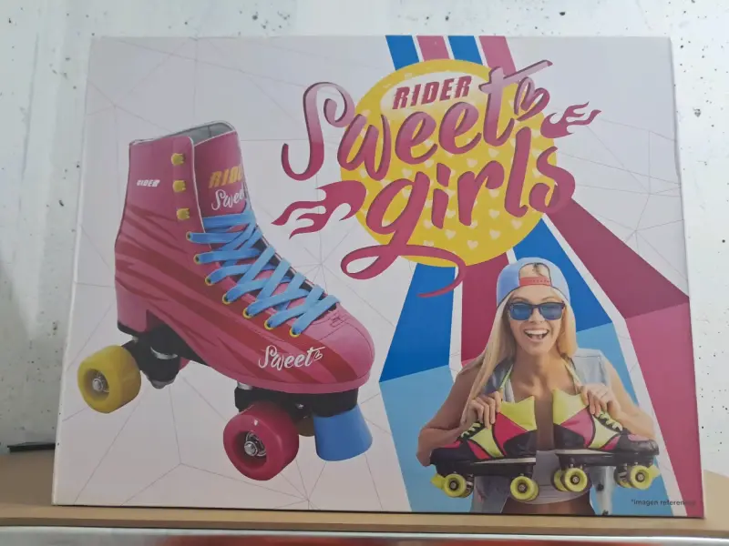 Patines de cuatro ruedas Rider Sweet Girls para niñas - 1