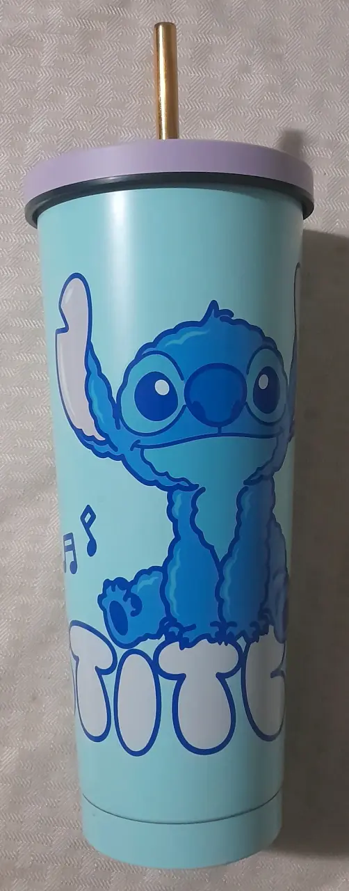Vaso térmico Disney Stitch metalico - 1