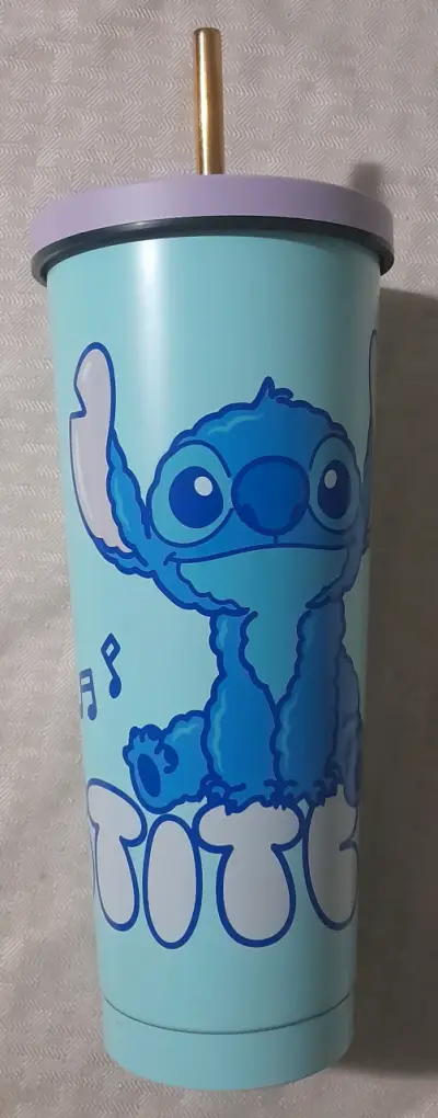 Vaso térmico Disney Stitch metalico - miniatura 1