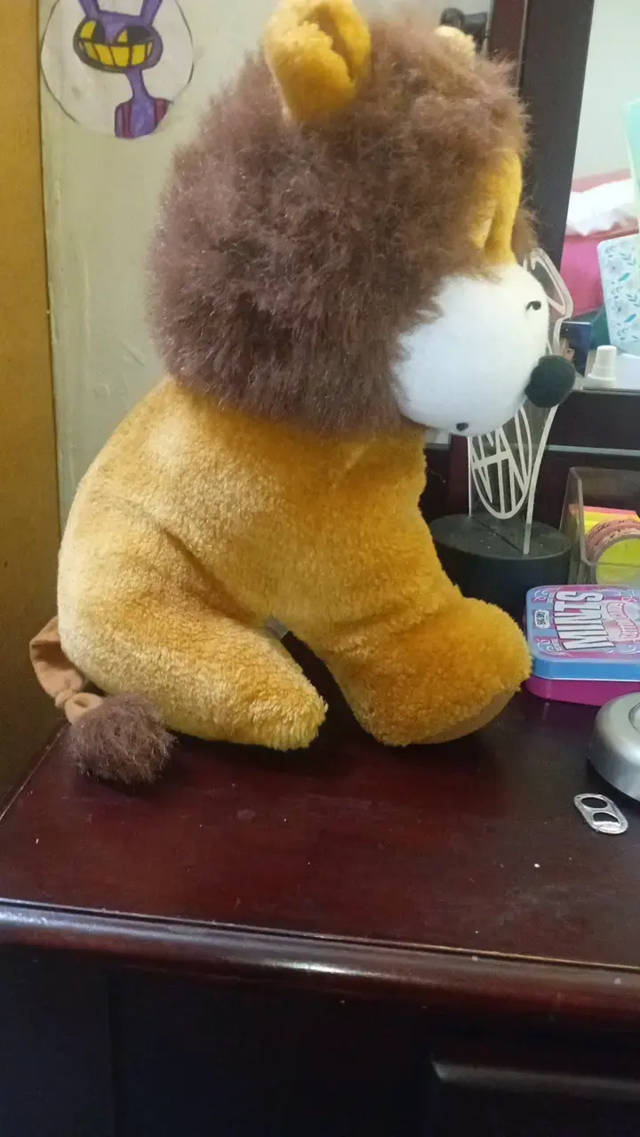 Peluche de león suave y esponjoso - 4