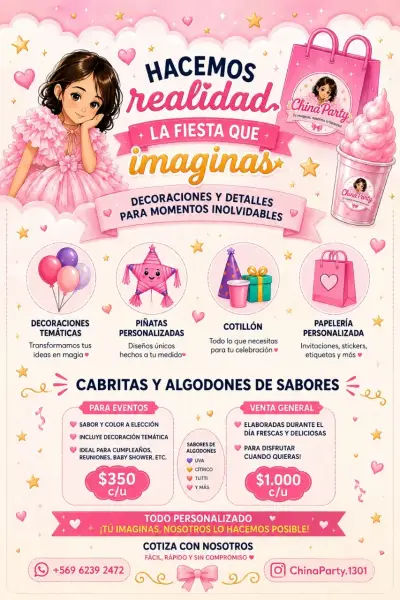 Piñatas y decoración 100% personalizadas - miniatura 2