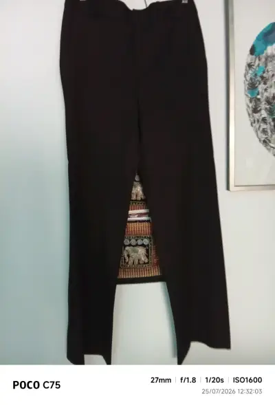 Pantalones negros Ralph Lauren mujer talla 8 - miniatura 2