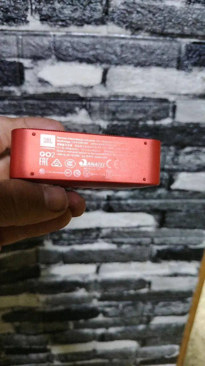 Parlante Bluetooth Portátil JBL GO2 Rojo - 2