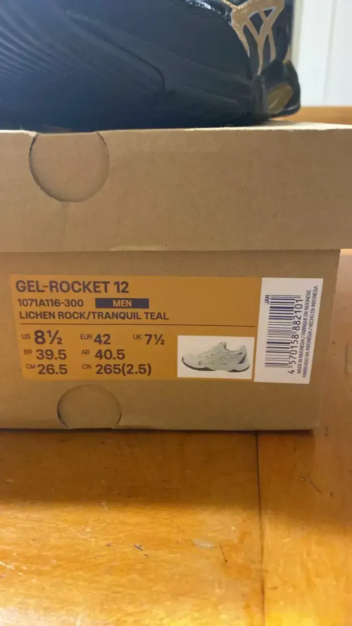 Zapatillas Voleibol Asics Gel-Rocket 12 negras - 3