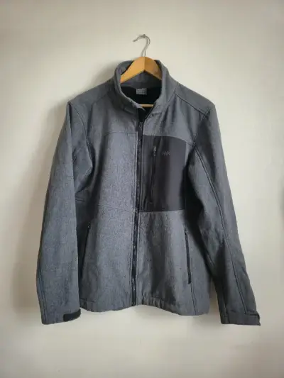 Chaqueta impermeable gris Lippi con bolsillo - miniatura 2
