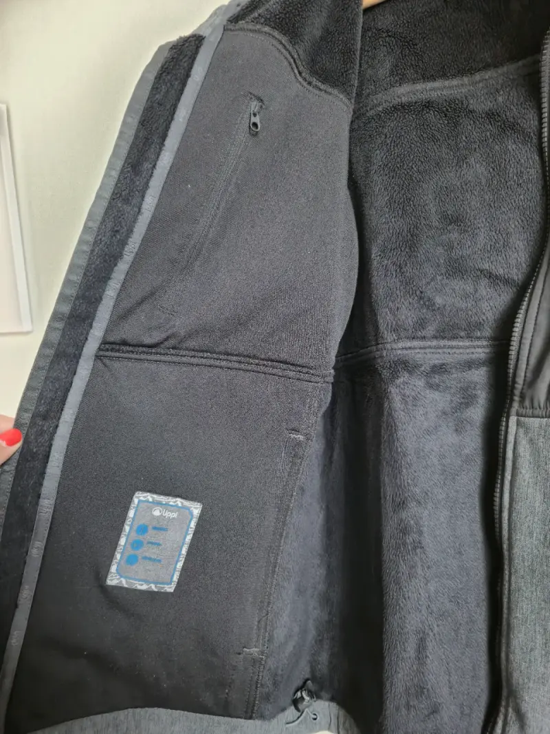 Chaqueta impermeable gris Lippi con bolsillo - 4
