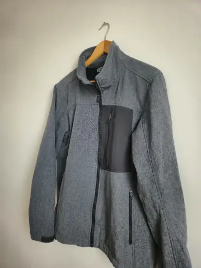 Chaqueta impermeable gris Lippi con bolsillo - miniatura 5