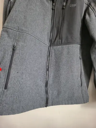 Chaqueta impermeable gris Lippi con bolsillo - miniatura 6