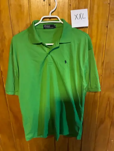 Polera Polo Ralph Lauren verde XXL (no es original - miniatura 1