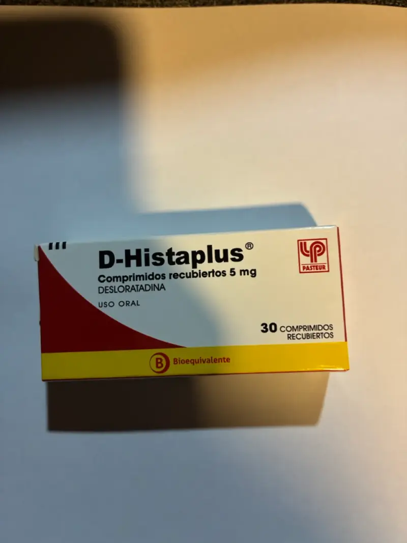 Antihistamínico D-Histaplus 5 mg 30 comprimidos - 1