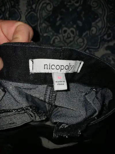 Pantalones Nicopoly pata de elefante, talla M - miniatura 3
