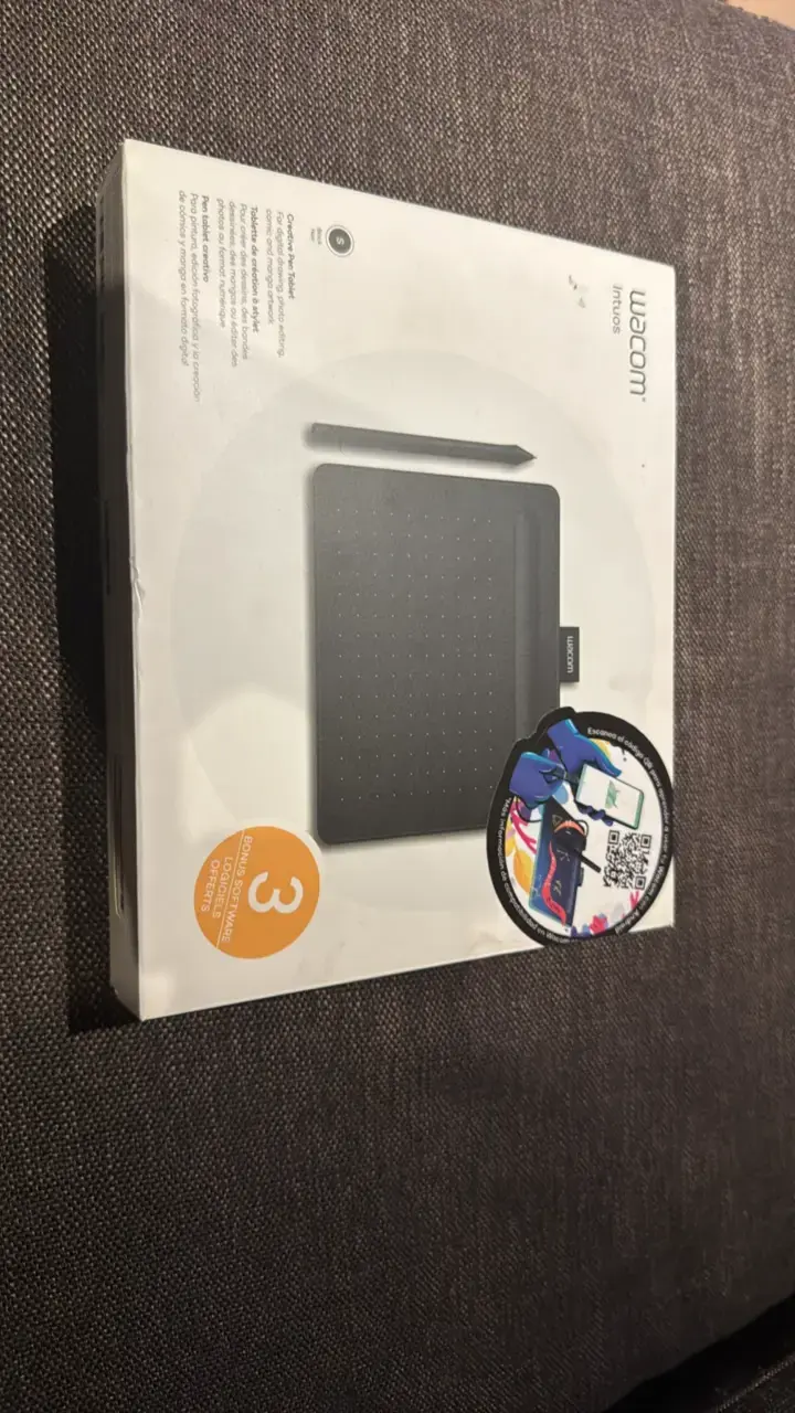Tableta gráfica Wacom Intuos S con lápiz - 1