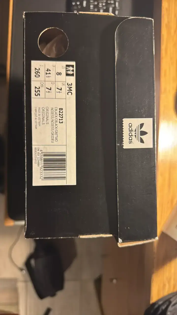 Zapatillas Adidas 3MC Negras Talla 41 - 1