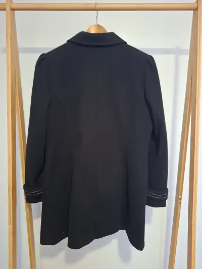 Abrigo iO negro talla 42 - miniatura 6