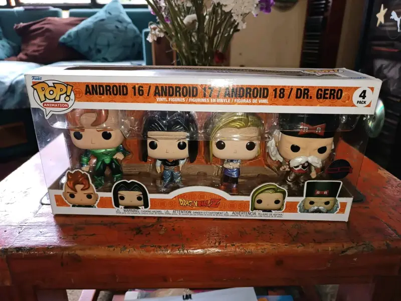 Set de Figuras Funko Pop Dragon Ball Z Androides - 1