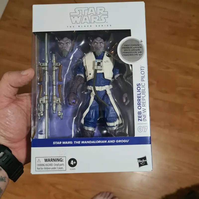 Figura Zeb Orrelios Star Wars Black Series - 1