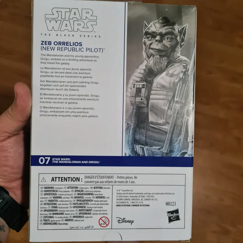 Figura Zeb Orrelios Star Wars Black Series - 2
