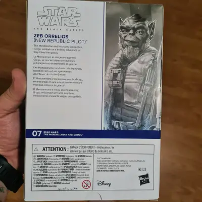 Figura Zeb Orrelios Star Wars Black Series - miniatura 2