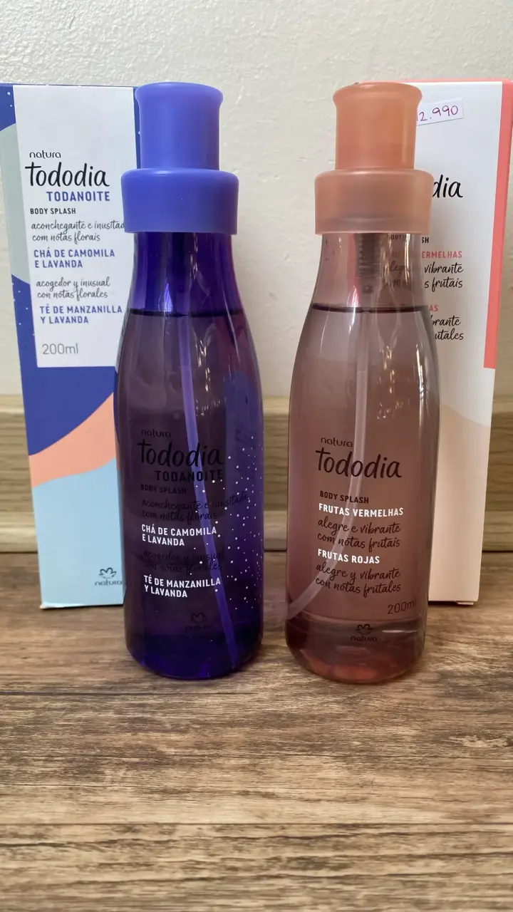 Body Splash Natura Tododia 200ml