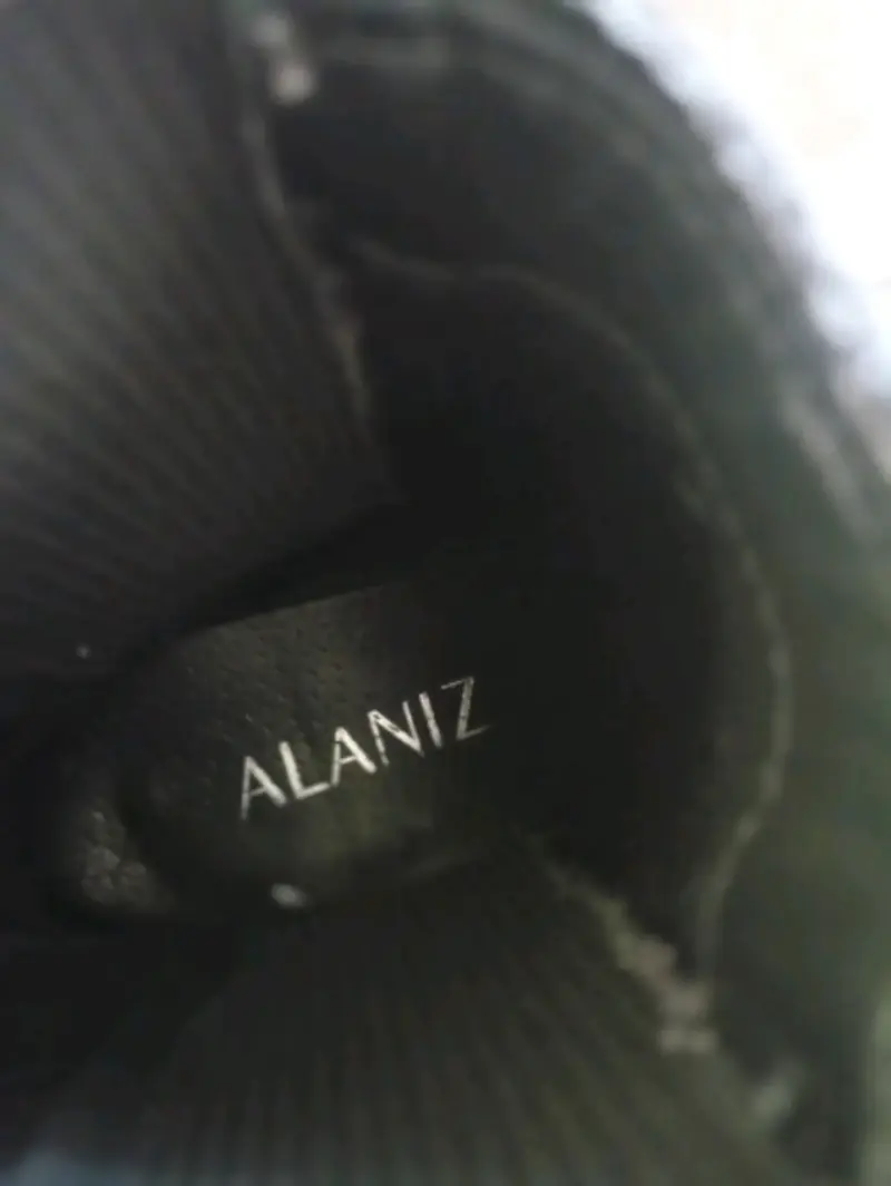 Botines de cuero negro Alaniz con plataforma N°39 - 4