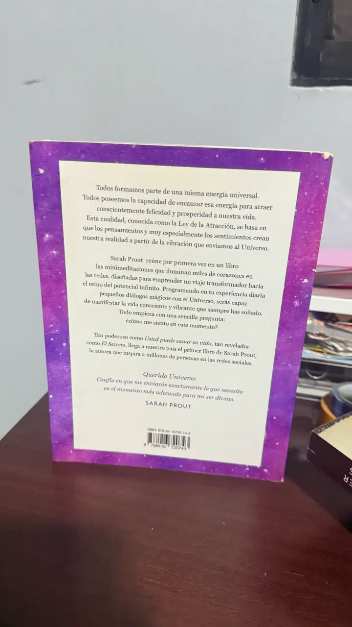 Libro Querido Universo de Sarah Prout - 2