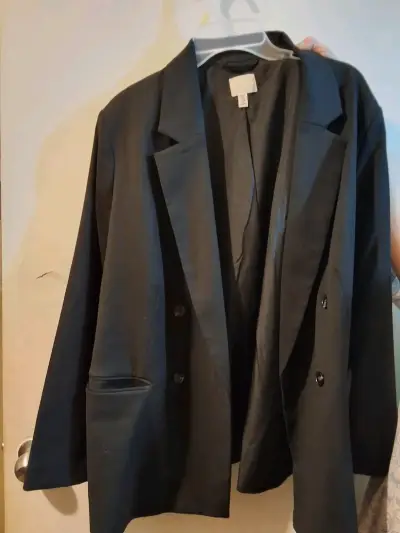 Blazer negro mujer - miniatura 3