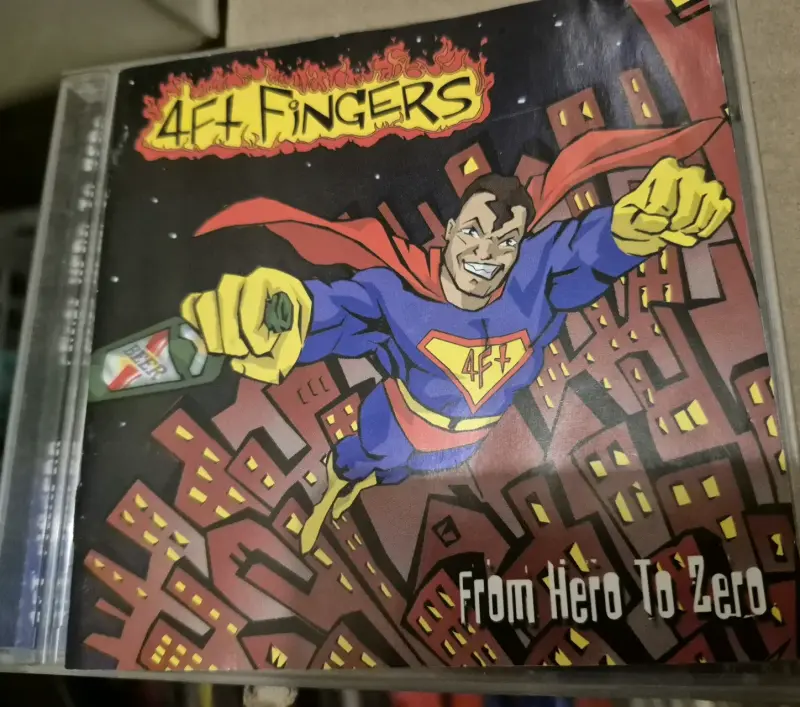 CD de música 4ft Fingers 'From Hero To Zero'